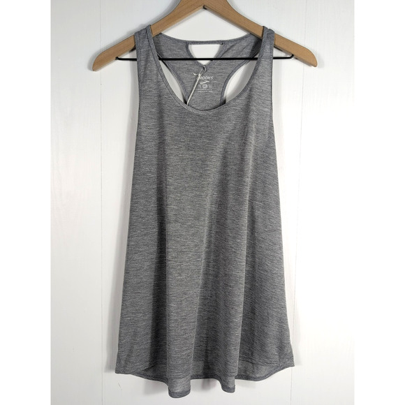 Brooks Women's Distance Tank Top XL Gray Racerback Quick Drying NWT Athleisure - Picture 1 of 12
